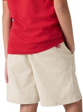 Pantalone chino beige per bambino Levis XX Authentic delle Bermuda.