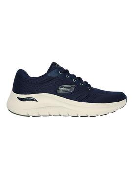 Scarpe Skechers Arch Fit blu scuro da uomo
