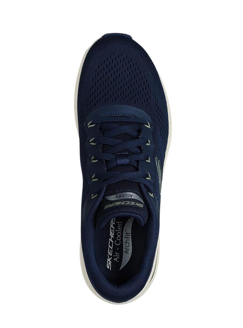 Scarpe Skechers Arch Fit blu scuro da uomo