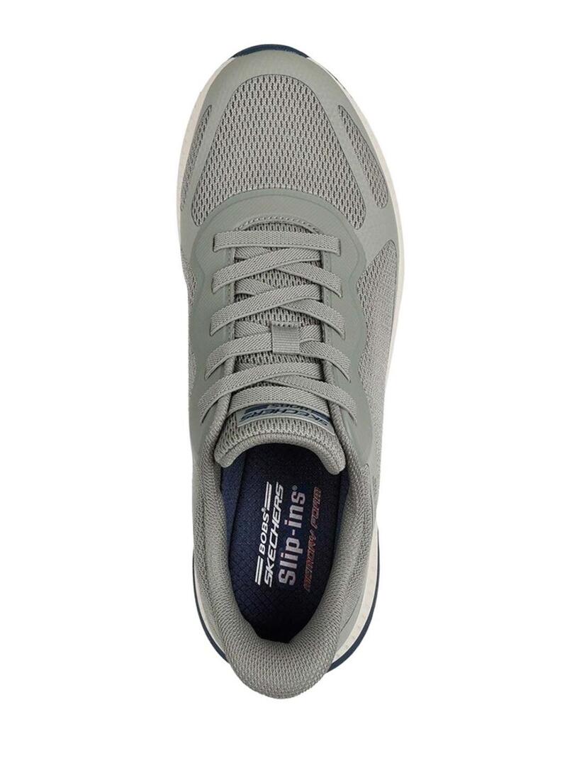Scarpe Skechers Bobs Squad Slip 4 verdi per uomo