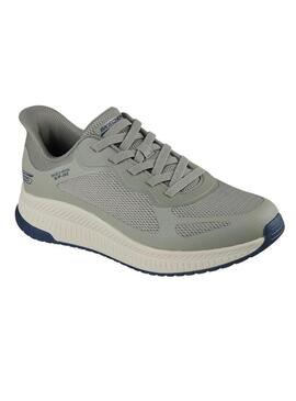 Scarpe Skechers Bobs Squad Slip 4 verdi per uomo
