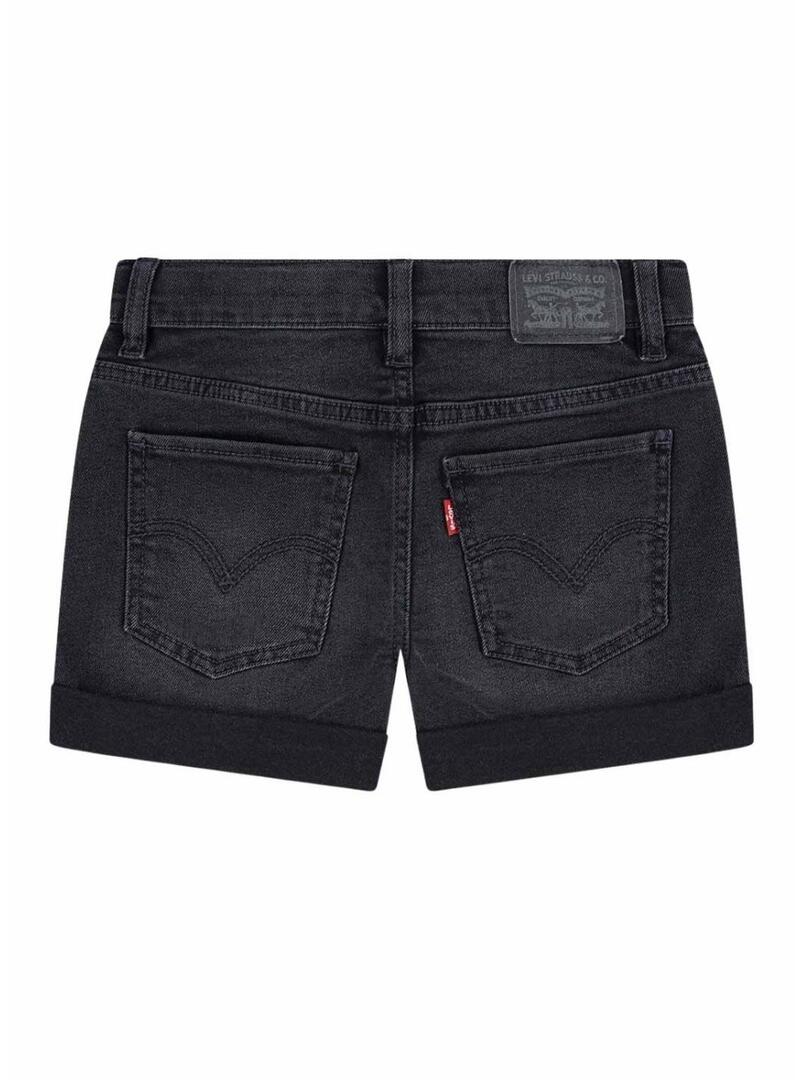Shorts Levis Girlfriend neri per bambina