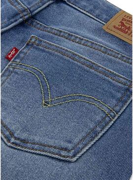 Jeans Levis High Rise Baggy blu per ragazze.