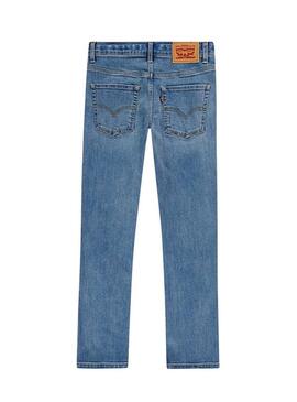 Pantaloni in denim Levis 511 Slim Fit blu per bambino