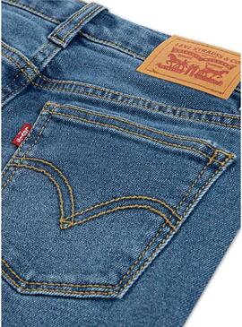 Pantaloni Levis Wide Leg blu per bambina