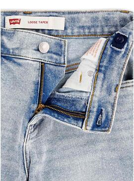 Pantaloni di jeans Levi's Stay Loose Tapered Fit blu per bambino