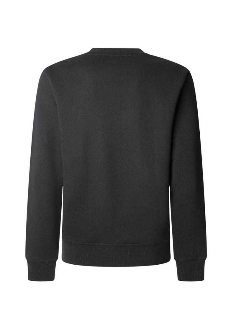 Felpa Pepe Jeans Gus nera per uomo