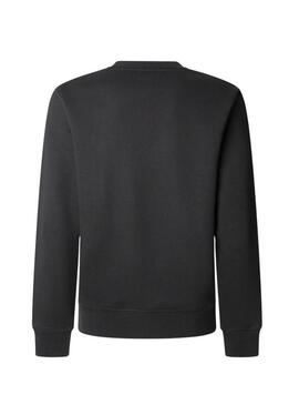 Felpa Pepe Jeans Gus nera per uomo