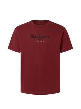 Maglietta Pepe Jeans Eggo rossa per uomo