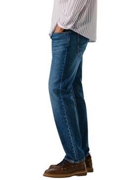 Pantaloni in denim Pepe Jeans blu per uomo