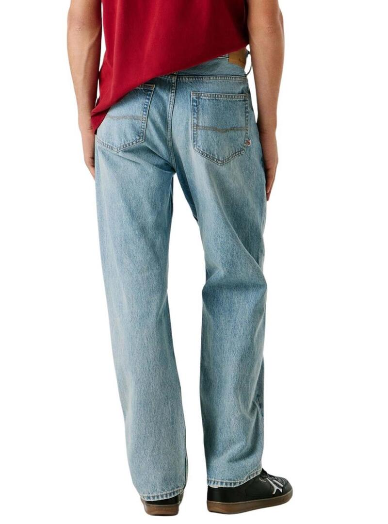 Pantaloni jeans Pepe Jeans Relaxed blu chiaro per uomo.