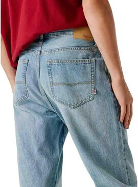 Pantaloni jeans Pepe Jeans Relaxed blu chiaro per uomo.