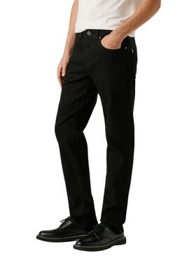 Pantaloni in denim Pepe Jeans Cash neri per uomo