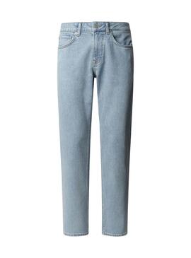 Pantaloni in denim Pepe Jeans Cash blu chiaro per uomo