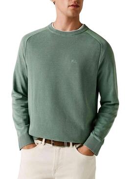 Maglia Pepe Jeans Fleet verde per uomo
