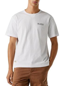 Maglietta Pepe Jeans Scott bianca per uomo