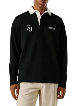 Polo Pepe Jeans Cameron nero per uomo