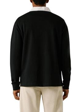 Polo Pepe Jeans Cameron nero per uomo