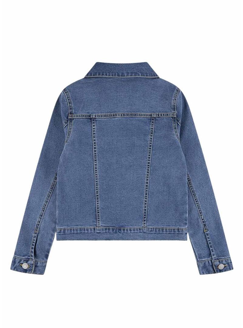 Giacca di jeans Levis Memory Lane blu per bambino.