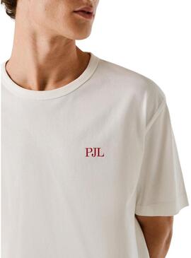 Maglietta Pepe Jeans Garret bianca per uomo