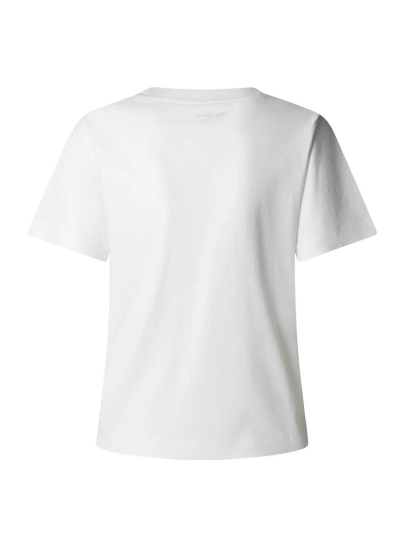 Maglietta Pepe Jeans Natalia bianca per donna