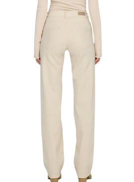 Pantaloni di jeans Only Blush beige per donna