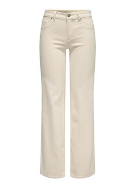 Pantaloni di jeans Only Blush beige per donna