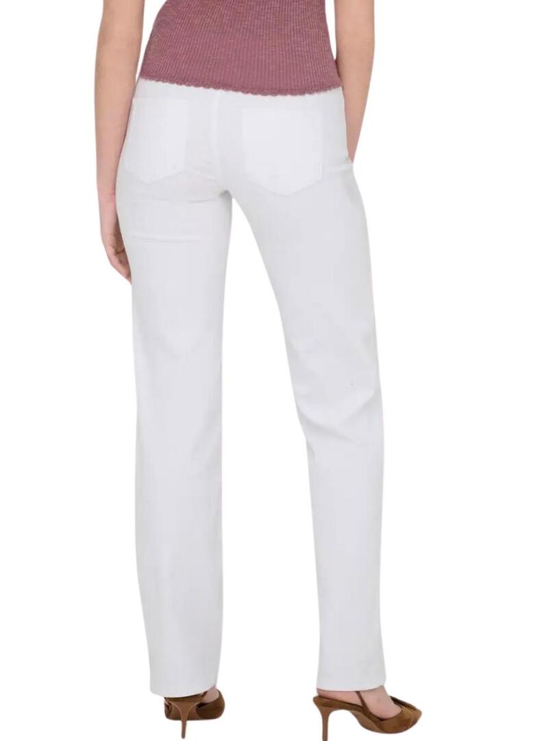 Pantaloni di jeans bianchi Only Blush per donna