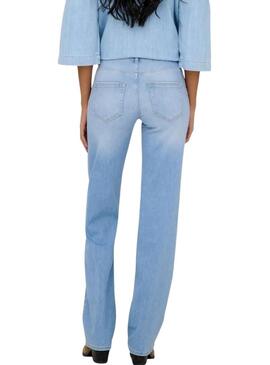 Pantaloni in denim Only Blush blu per donna.
