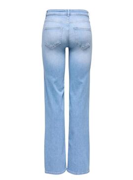 Pantaloni in denim Only Blush blu per donna.