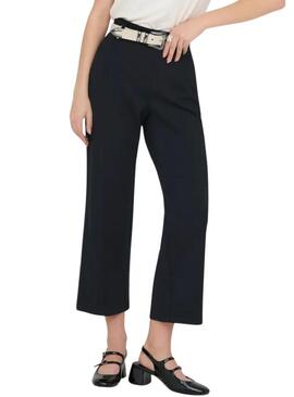 Pantaloni culotte Only Poptrash neri da donna.