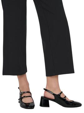 Pantaloni culotte Only Poptrash neri da donna.