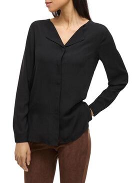 Camicia Vila Lucy nera da donna