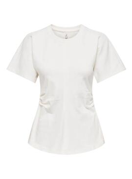 Maglietta Only Marie bianca da donna.