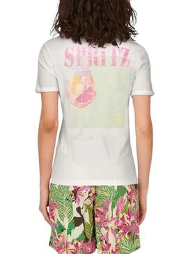 Maglietta Only Kita bianca per donna