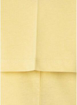 Maglietta Pepe Jeans New Arta logo gialla per bambino