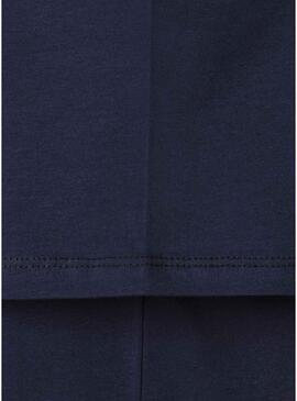 Maglietta Pepe Jeans Cutbert in blu scuro per bambino.