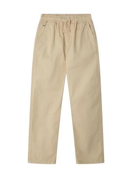 Pantaloni Pepe Jeans Stephen beige per ragazzi