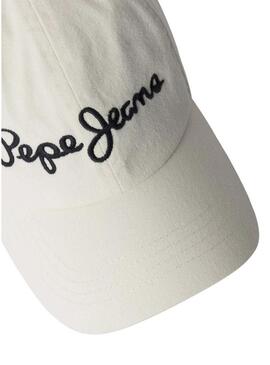 Cappello Pepe Jeans Alix bianco per bambina