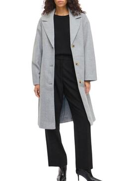 Cappotto grigio Vila Claudia per donna