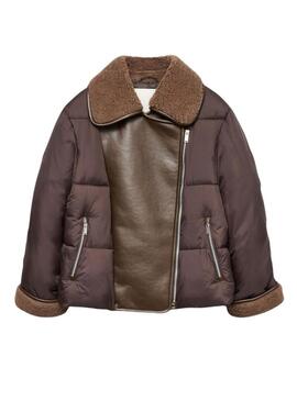 Giacca Vero Moda bianca marrone per donna.