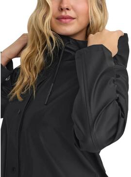 Impermeabile Only Elisa nero per donna.