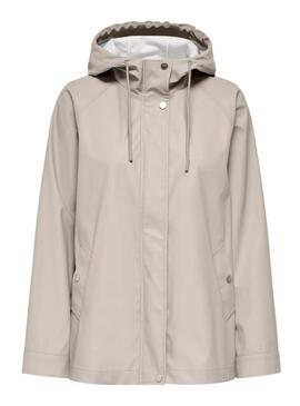 Impermeabile Only Elisa beige per donna