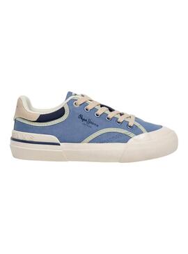 Scarpe da ginnastica Pepe Jeans Nolan blu per bambino