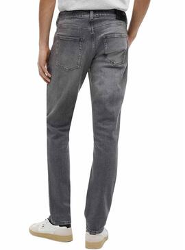 Jeans slim grigi Tommy Jeans Scanton per uomo.