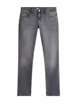 Jeans slim grigi Tommy Jeans Scanton per uomo.