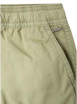 Bermuda Pepe Jeans Stephen verde per bambino