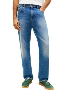 Pantaloni in jeans Tommy Jeans Otis regular blu per uomo