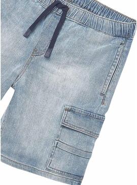 Bermuda Mayoral blu con coulisse per bambino