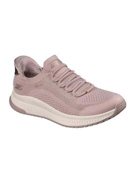 Scarpe Skechers BOBS Squad 4 rosa per donna